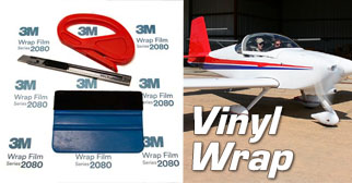 3M Vinyl wrap for airplanes