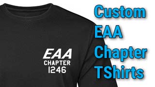 Custom EAA Chapter Tshirts