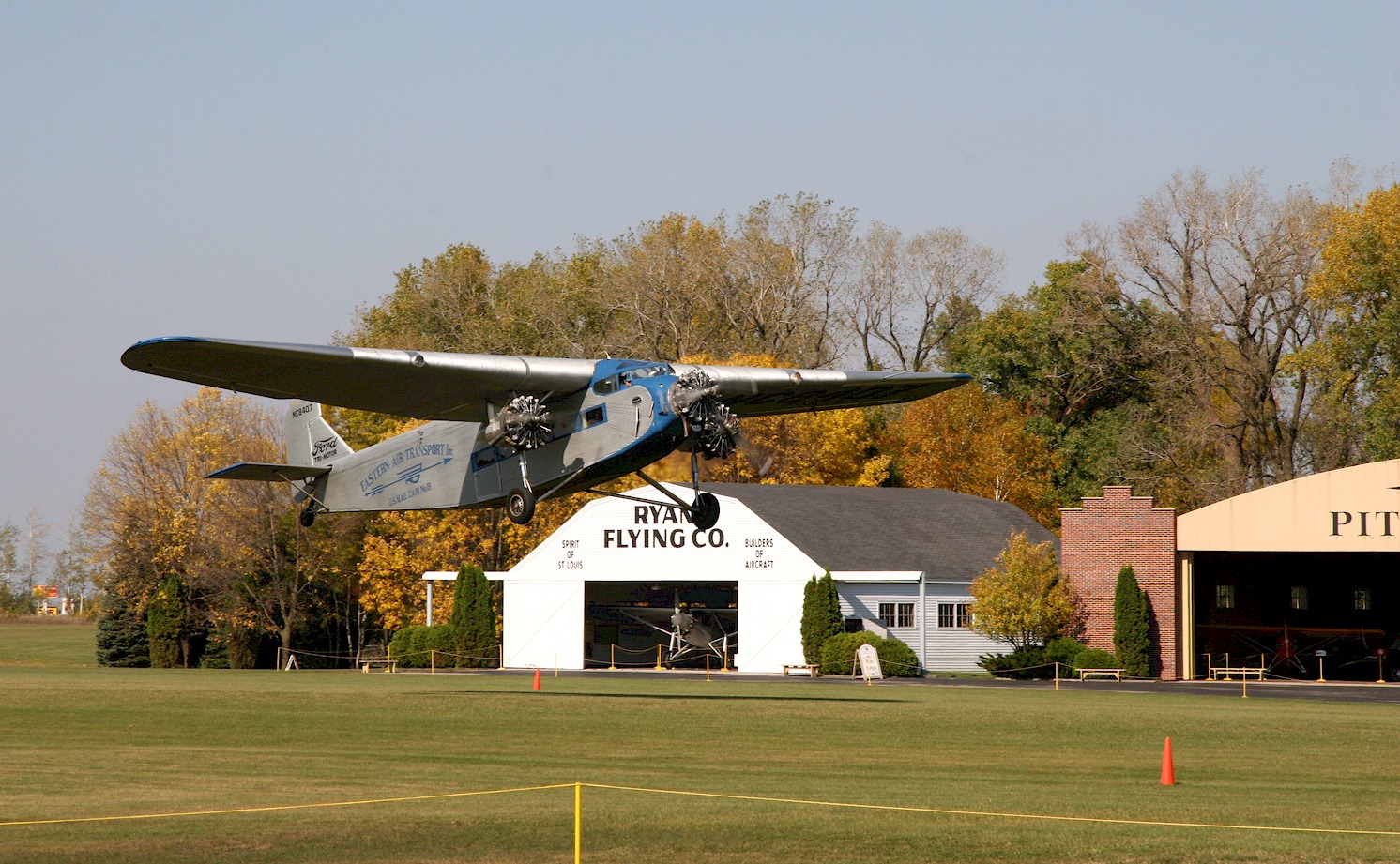 EAA  Ford Tri-motor in the Fall