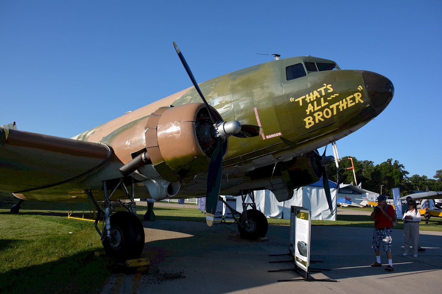 The C-47 that lead the D-Day Invasion
