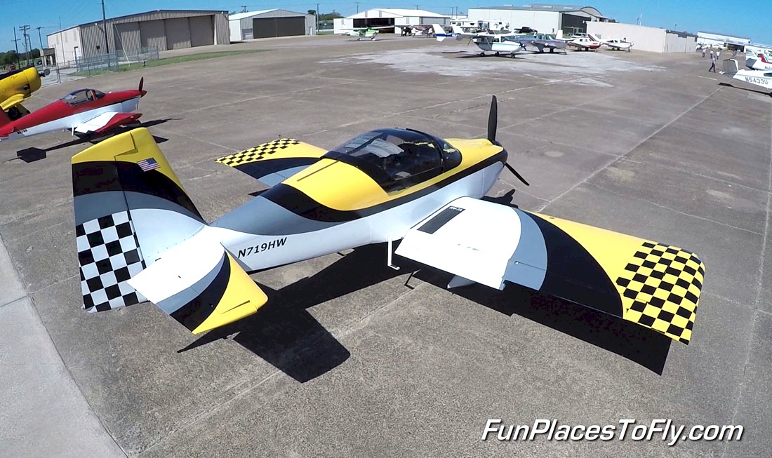 Cool paint job on an RV-7A