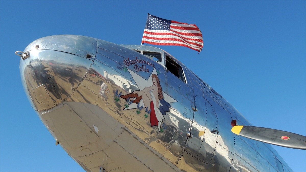 C-47B Skytrain Bluebonnet Belle ready to roll