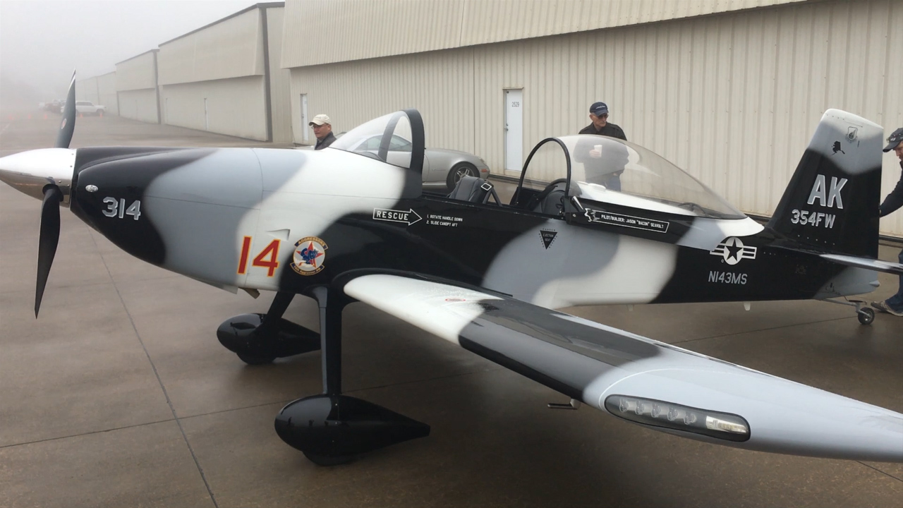 Military Style Vans RV-8 at an EAA Chapter Event