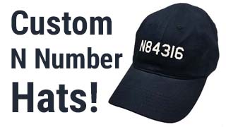 Dad Hat with Your Aircraft N Number